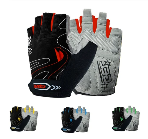 

Man Lycra Half-Finger Bicycle Gloves Cycling Sport Bike Gloves Mens Cycling Mountain Bike Gloves Guantes Ciclismo Luvas Guant