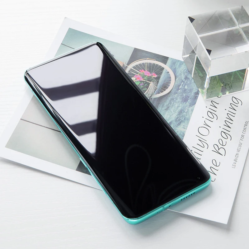 Нано-жидкое УФ-стекло для OnePlus 7 7T 8 Pro закаленное стекло Защита экрана полное