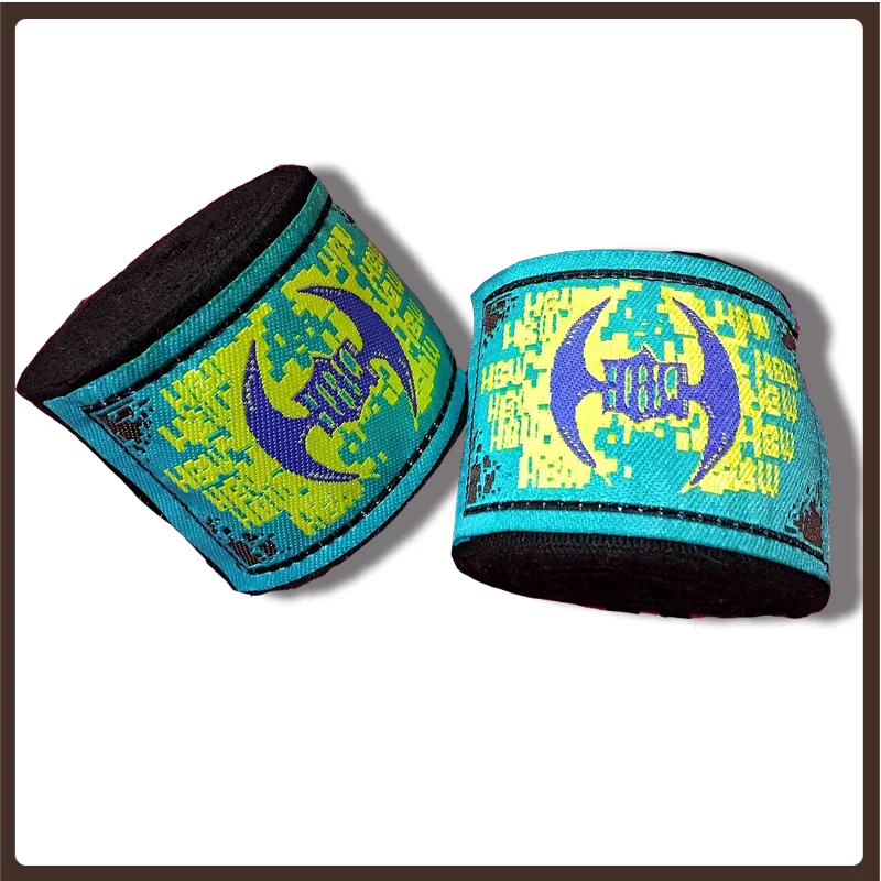 

5m Boxing Hand Wraps Bandage Kids Self-adhesive Boxing Hand Wraps Bandage Muay Thai Tape Kniebandage Slimming Bandages AA50TX