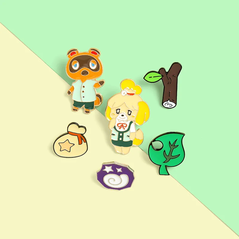 Эмалированная булавка Значки для сосен медвежонок брошь шляпы заколки с