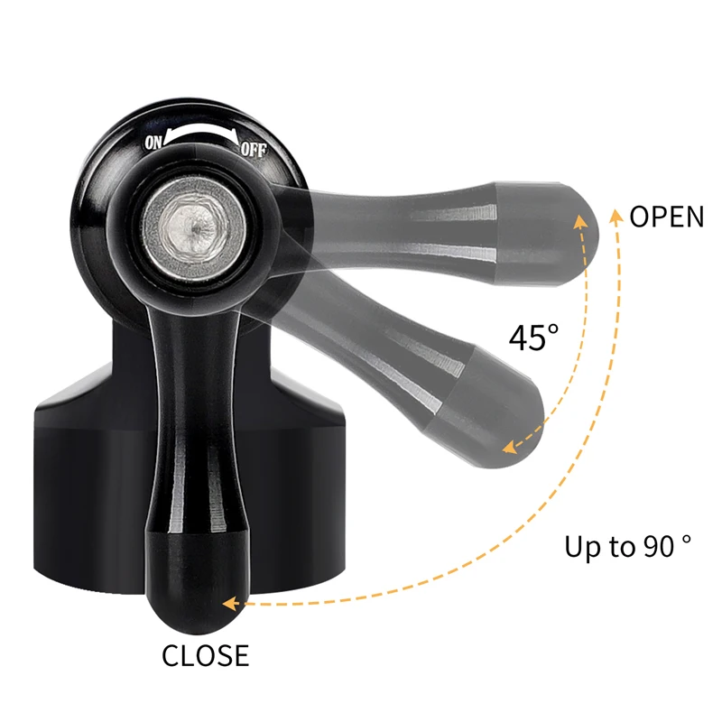 

Bicycle Inflatable Bottle Mountain Bike Road Car CO2 Carbon Dioxide Fast Pump (black Without Gas Bottle)