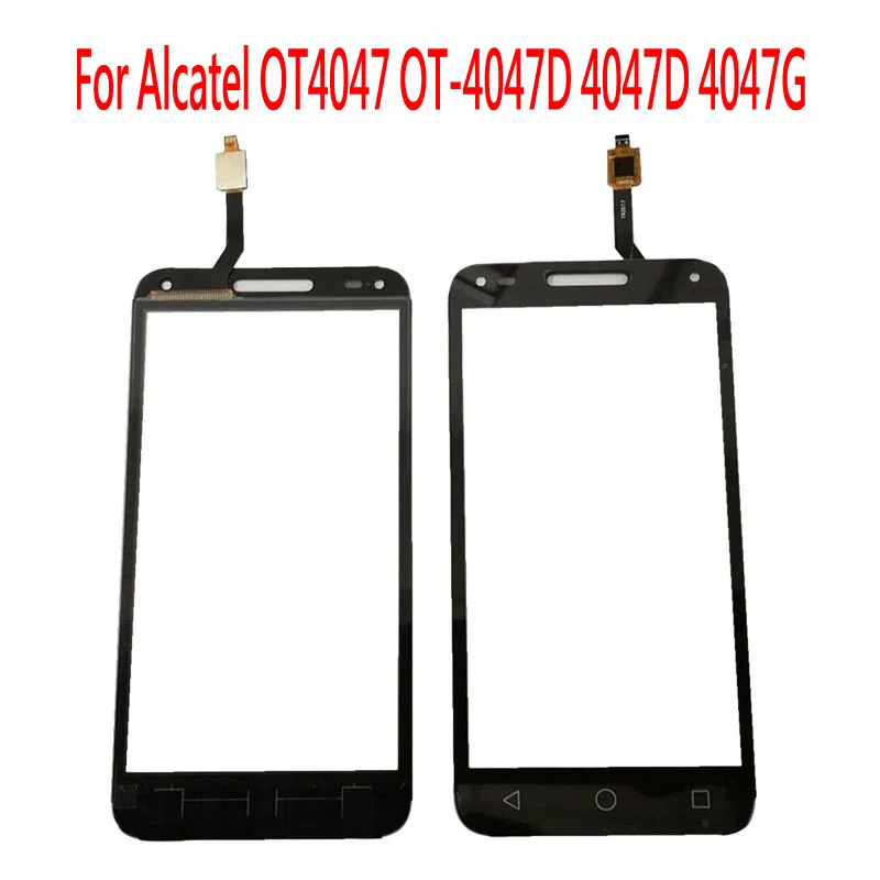 

Replacement 5.0" For Alcatel One Touch U5 3G OT4047 OT-4047D 4047D/G 4047 Touch Screen Digitizer Sensor Outer Glass Lens Panel