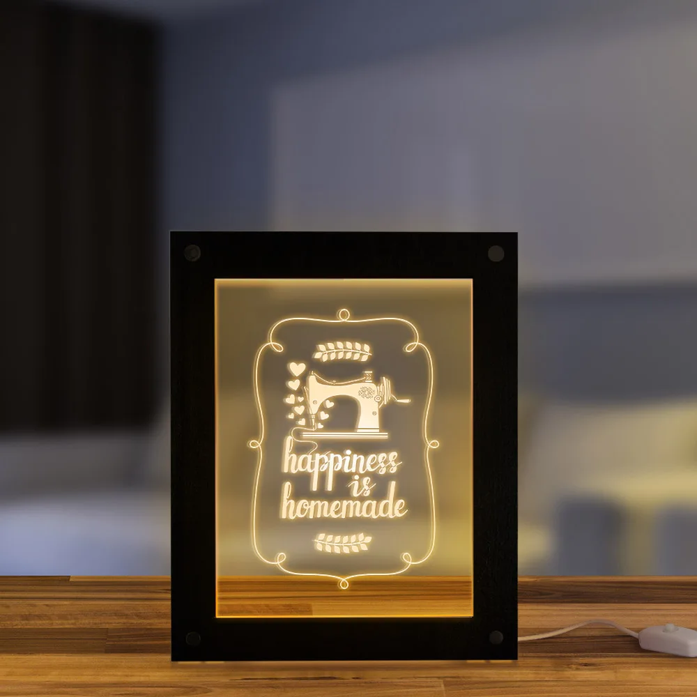 Настольная светодиодная открытая вывеска для магазина портных магазинов