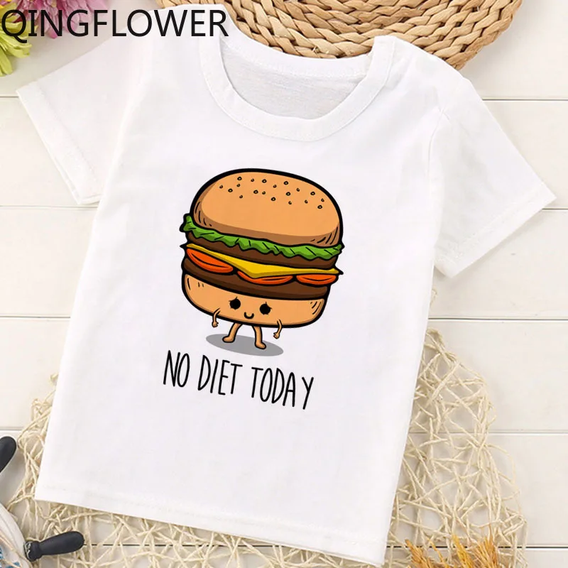 boys tshirt clothes baby summer Fashion teen love kids Harajuku t shirt t-shirt girls white 2020 graphic cartoon | Детская одежда и