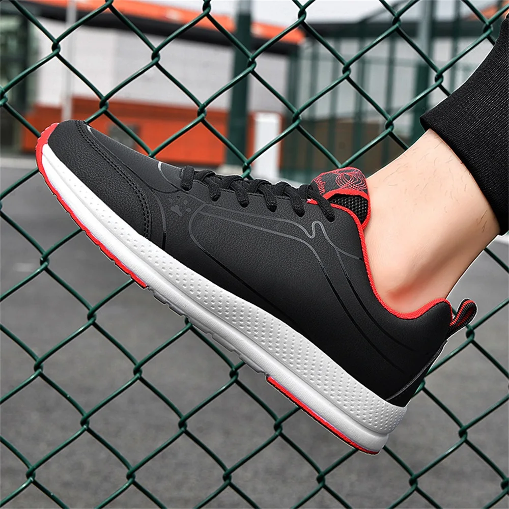 

New men's leather casual sports shoes fashion balance shoes outdoor non-slip wear-resistant lightweight running shoes