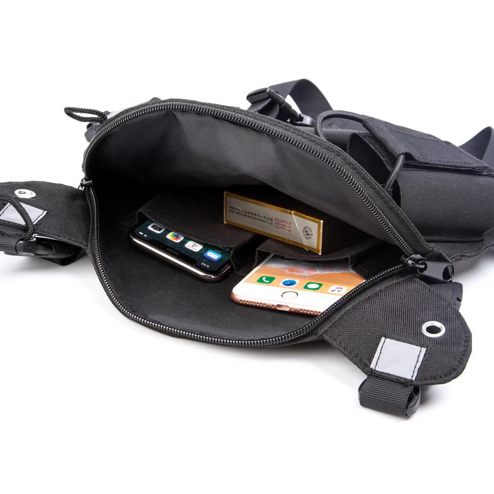 YiNiTone Chest Bag Vest Chest Rig Pouch bag Walkie Talkie Radio Chest Bag Pack For Baofeng UV-5R TYT wouxun Walkie Talkie