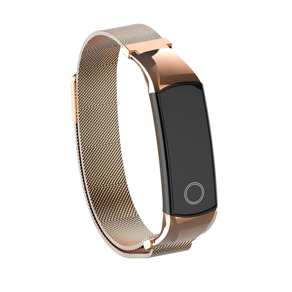 Миланский металлический ремешок для huawei Honor Band 5 4, сменный Браслет из нержавеющей стали, ремешок для часов, браслет Band 5, умные аксессуары