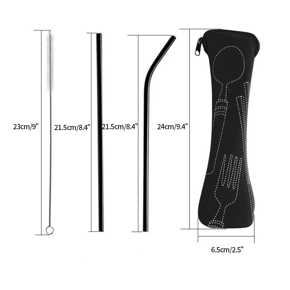 

8Pcs Stainless Steel Cutlery Spoon Silverware Rainbow Colorful Travel Utensils Set For Hotel Tableware Gift Party Supplies Tools