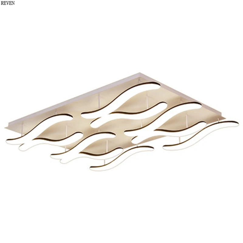 

Bedroom Living room Ceiling Lights LED Lamp Modern lustre Waves Modern LED Ceiling lamp for bedroom Restaurant light