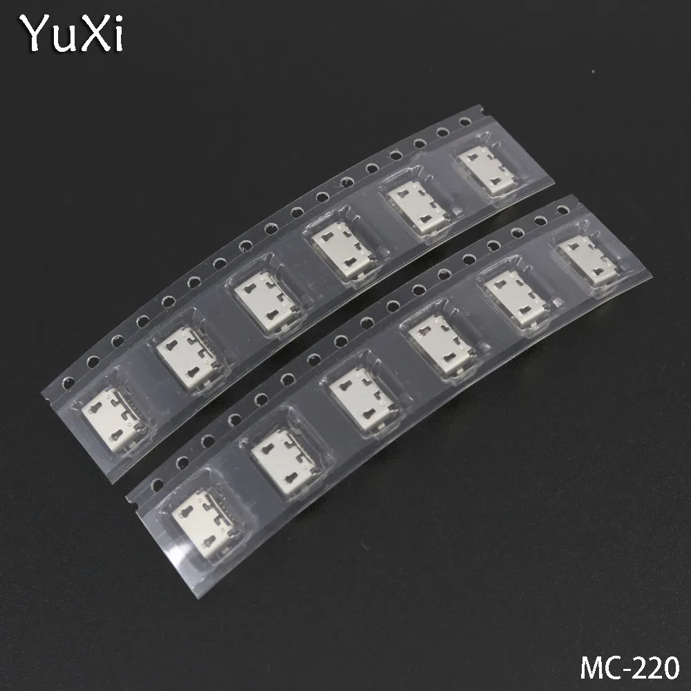 Разъем зарядного устройства YuXi 10 шт./лот Micro USB для Lenovo S930 S910 A788T A388T A656 A370E A3000