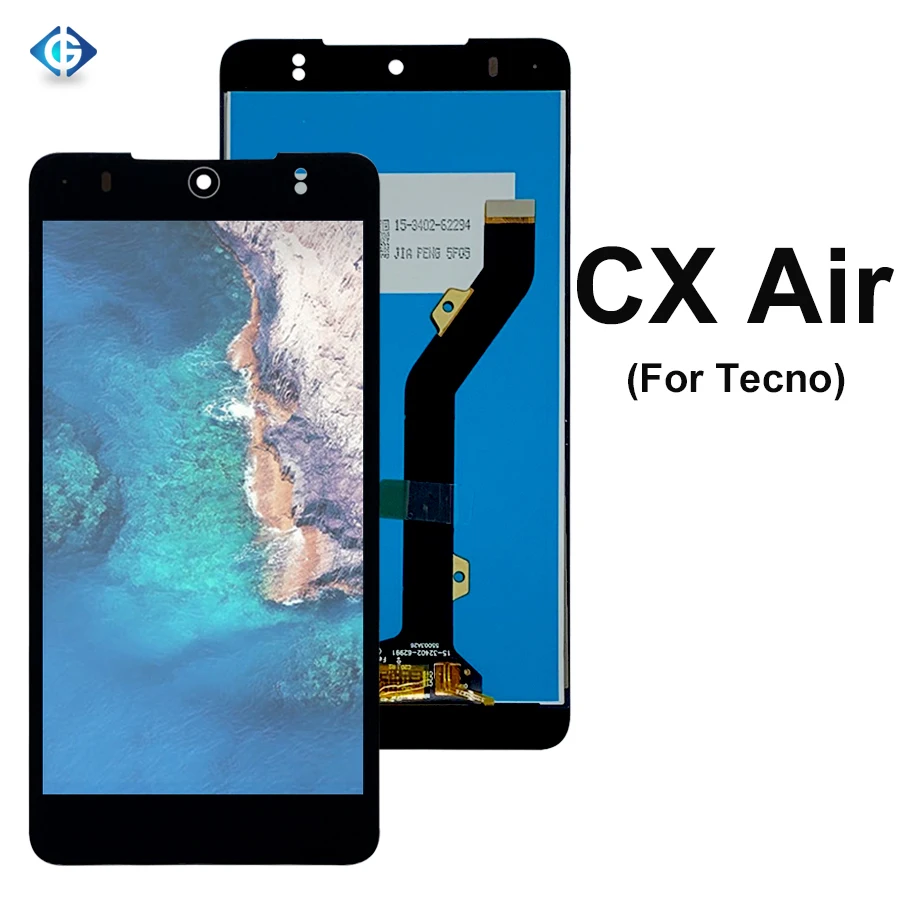 Repair Complete For Tecno Camon CX Air LCD Display Touch Screen Digitizer Replacement for CXAir Spare Parts | Мобильные телефоны и
