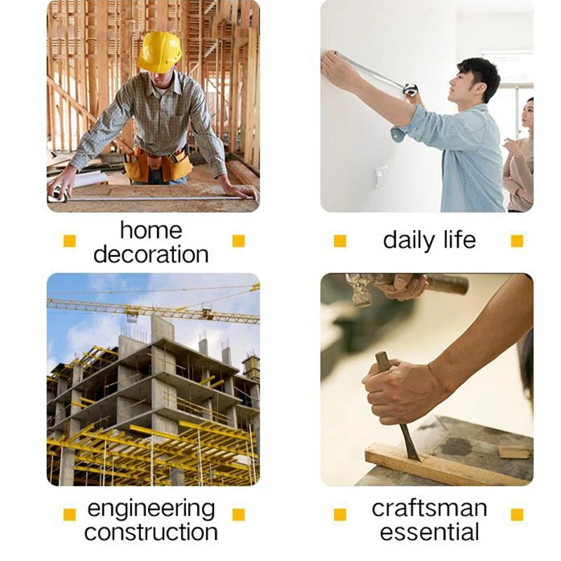 

40Meters Tape Measure 2-In-1, Measuring Tape, Distance Area and Volume - Construction Measurement Tool LCD Display