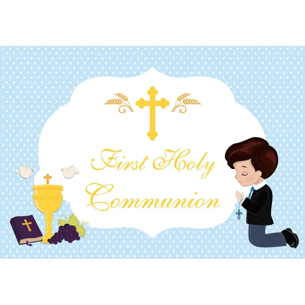 Allenjoy фото фон для Первого Святого Причастия украшения вечерние Фотофон