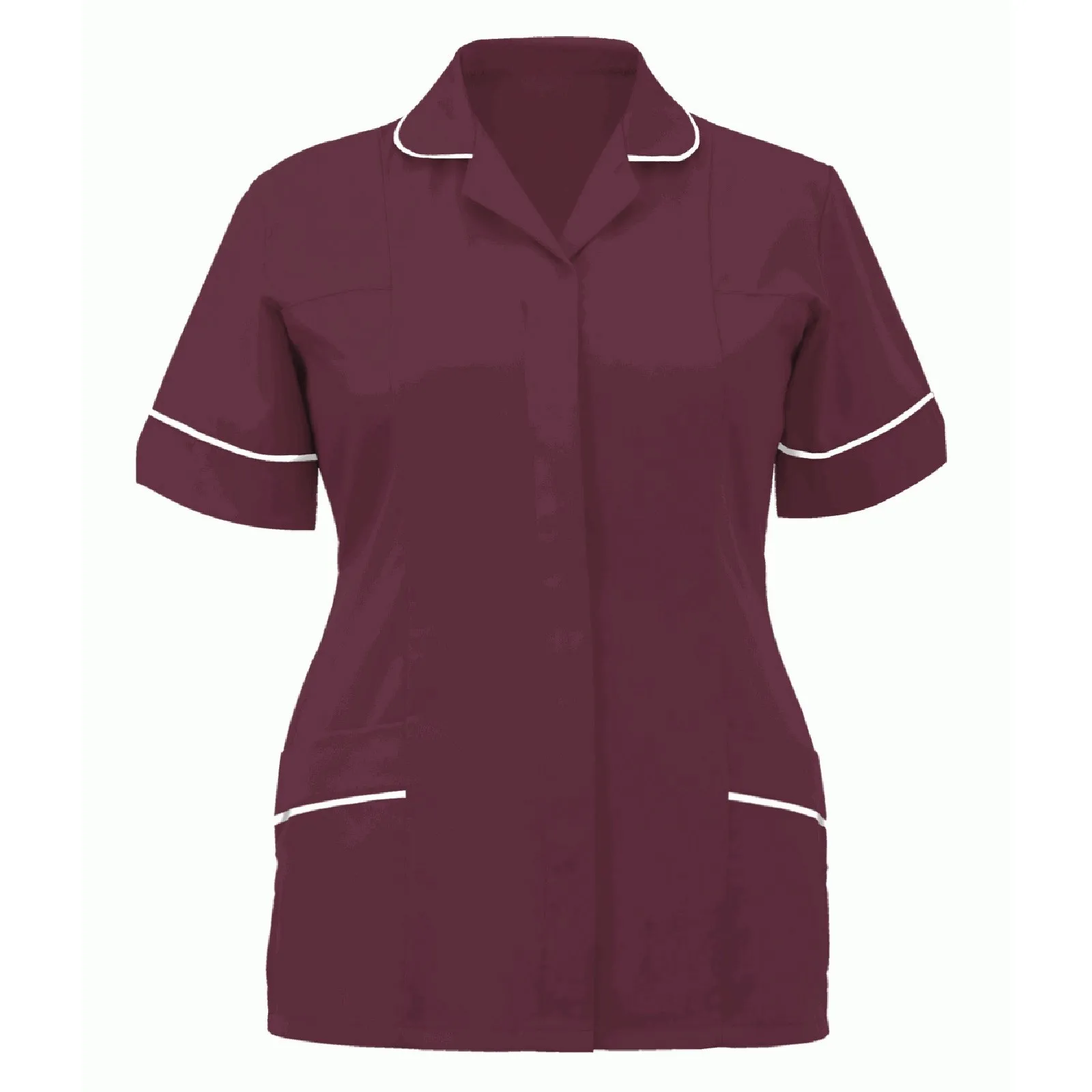 

Nurses Uniforms Women Short Sleeve Working Shirts Suits Scrubs Costume Women V Neck Medical Clothes Uniform Care Workers Tops