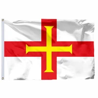 guernsey flag 3x5ft 4x6ft 90x150cm double stitched high quality banner ensign free shipping