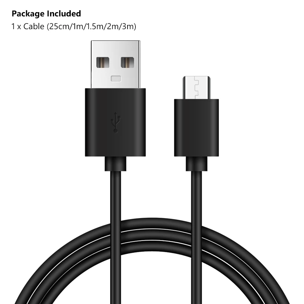 25/100/150/200/300cm 3A Micro USB Data Sync Fast Charger Charging Cable Cord For Samsung Xiomi Redmi Huawei Xbox One Tablets | Мобильные