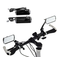 bicycle rearview mirror adjustable handlebar aluminum alloy bike mirror bike accessories parts for road bike mountain bike