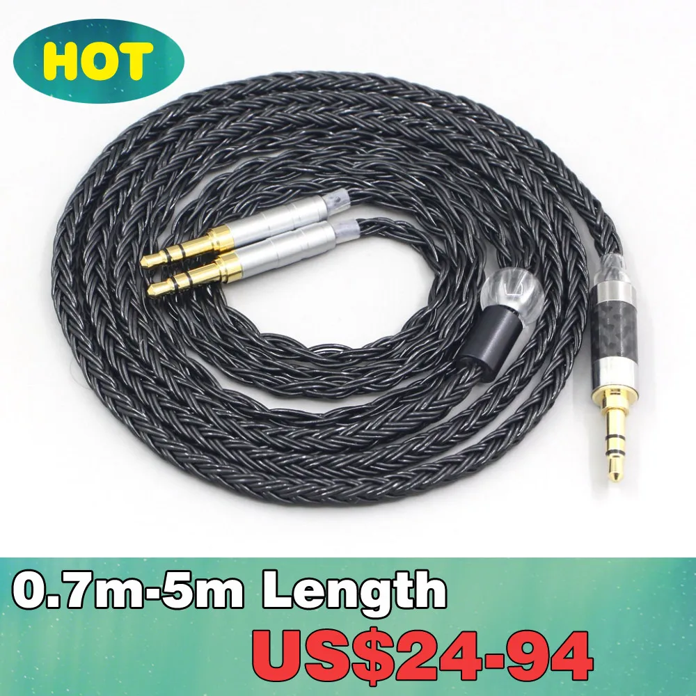 

LN007423 16 Core 7N OCC Black Earphone Cable For Hifiman Sundara Ananda HE1000se HE6se DEVA he400se Arya He-35x Edition XS