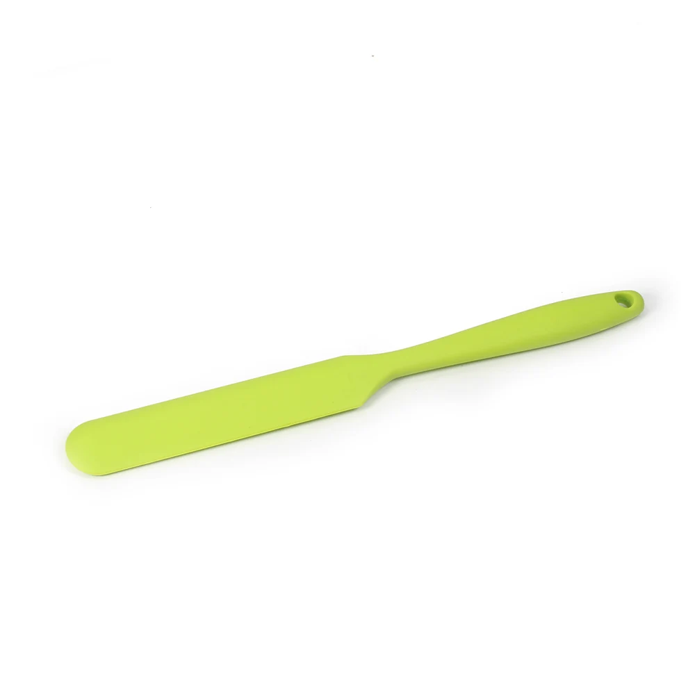 

Silicone Spatula, Heat Resistant Flexible Non-Stick, Slim Spatula,Best for Jars, Blender and More 9.6in/24.5cm