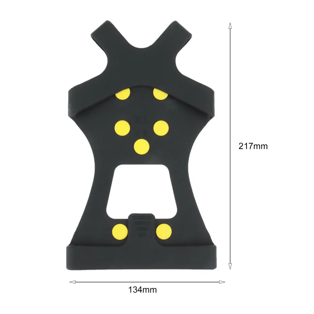 

Compact 10 Studs Anti-Skid Snow Shoes Cover Durable Spikes Grips Crampon Cleats Universal Outdoor Sports Equipment