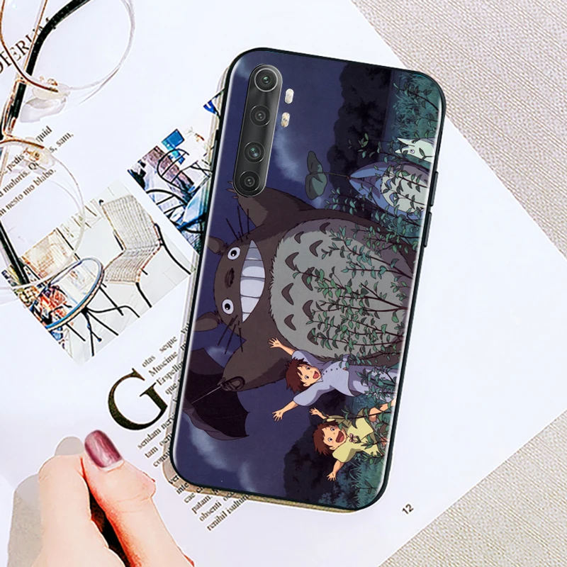 

Phone Case For Xiaomi Note 10 Pro Lite 10 Lite For Xiaomi Note 10 Pro Lite Carcasa Coque Funda Cute Cartoon Totoro Back Cover