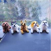 new car styling cute bobblehead dog doll car nodding dog shakes his head shaking dog for car decoration furnishing articles