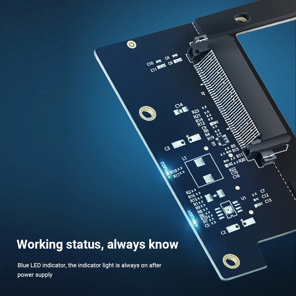 

PCI-E Riser Card U.2 to PCI Express 3.0x4 Computer Hard Drive U.2 SSD Expansion Adapter Card for X4/X8/X16 Motherboard