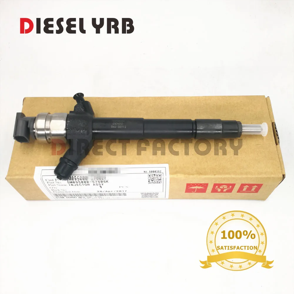 

4 PCS GENUINE and NEW COMMON RAIL INJECTOR for 4M41 Pajero Montero 1465A054 095000-5760 0950005760 61 62 63 64 65 66 67 68 69