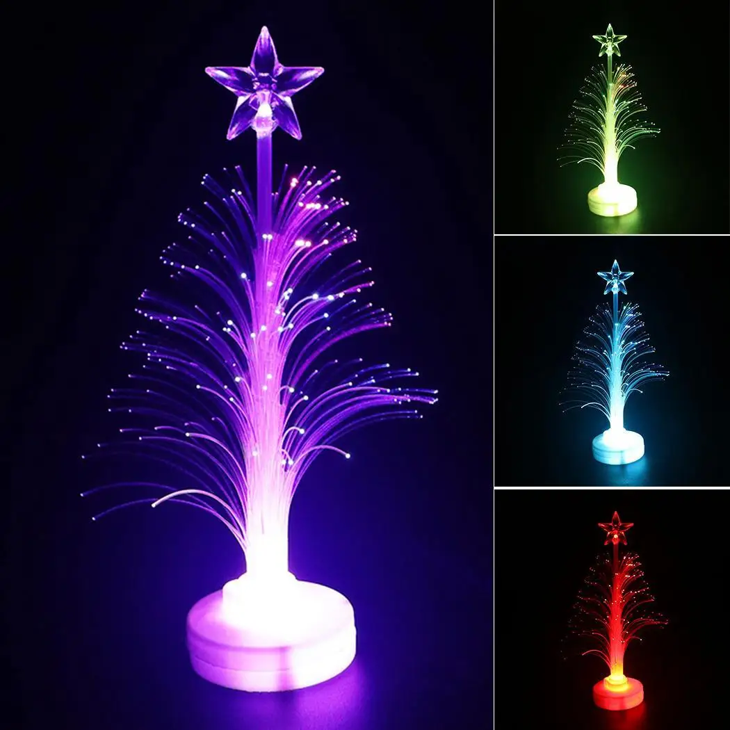 Милая Детская светодиодная световая игрушка в форме дерева украшения для дома на