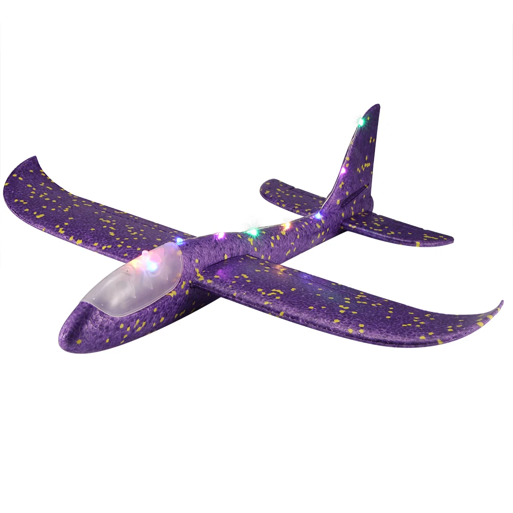 

Hand throw airplane EPP Foam Outdoor Launch Glider Plane Kids Toys 48 cm Interesting Launch Throwing Inertial Model Gift toys