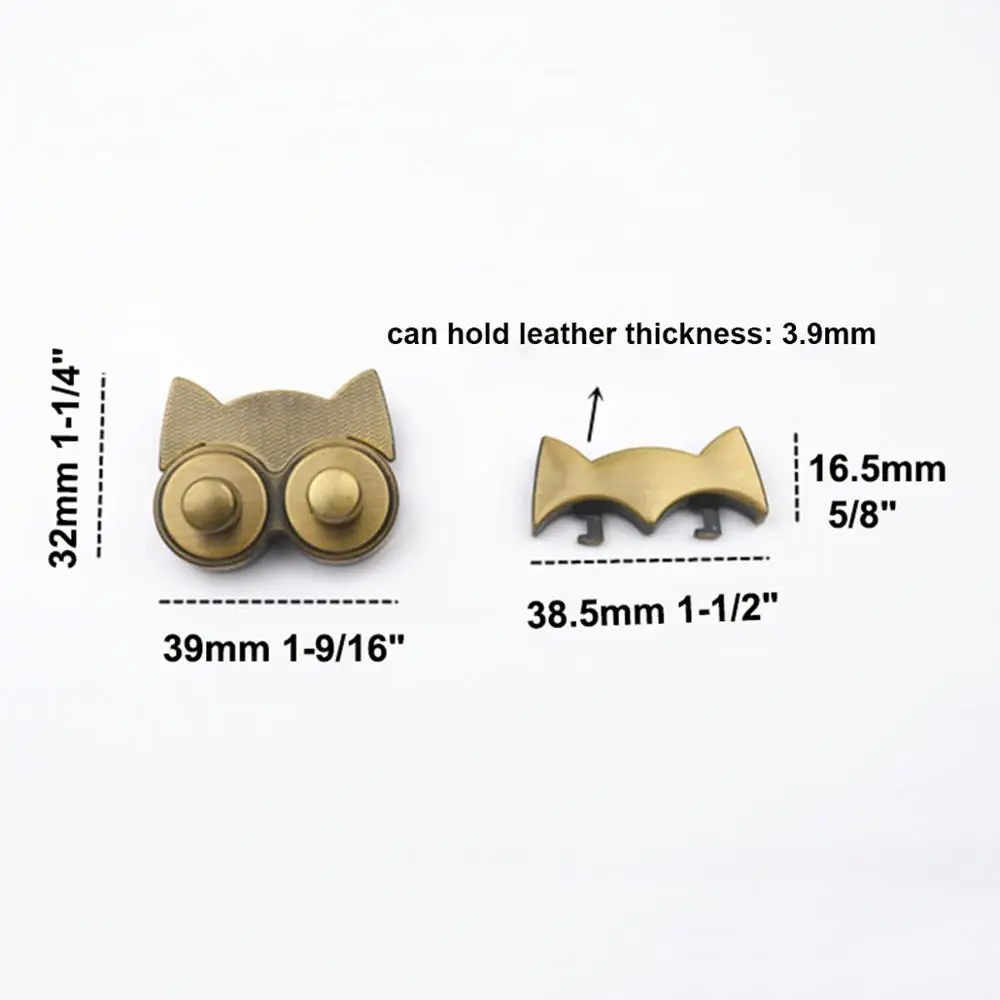 1 шт. декоративная защелка в форме совы|Пряжки и крючки| |