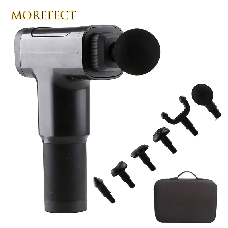 

Muscle Massage Gun Rechargeable Deep Tissue Massager Therapy Gun Exercising Muscle Pain Relief Body Shaping