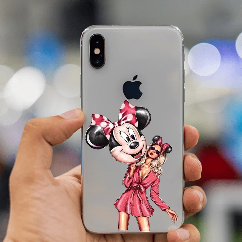 TPU VOGUE queen Princess женский силиконовый чехол для телефона boss coffee из ТПУ для iphone 11 11Pro 5C 6 6S 7 8 Plus 5s 5 SE X XR XS Max - Цвет: TPU