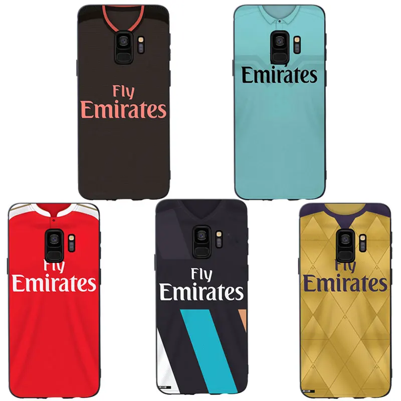 RKQ Arsenall Jersey Стильный чехол для телефона samsung Galaxy S6 S7 edge S8 plus S9 S10 lite мягкий чехол| |