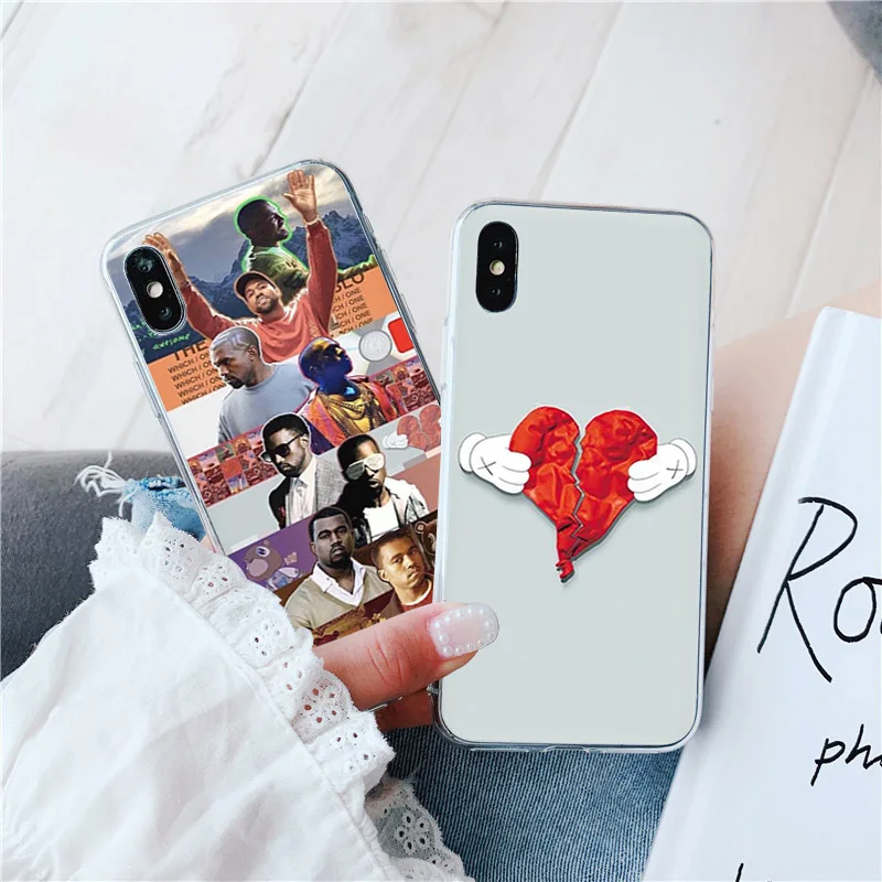 Power Kanye Omari West Phone Case For iPhone 13 12 11 Pro XS Max SE2020 7 8 Plus X XR 13mini Clear Silicone TPU Soft Back Cover
