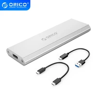 orico m2 ssd case nvme enclosure m 2 to usb type c 3 1 ssd adapter support uasp 10gbps for 2230 2242 2260 2280 nvme m 2 ssd case
