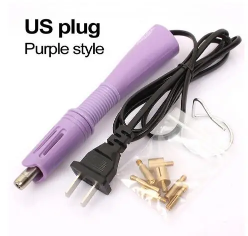 US purple 1200 шт смешанные размеры кристалл AB DMC исправление стразы железо на камнях Flatback Стразы для стеклянных страз Weedind платье - Цвет: US purple