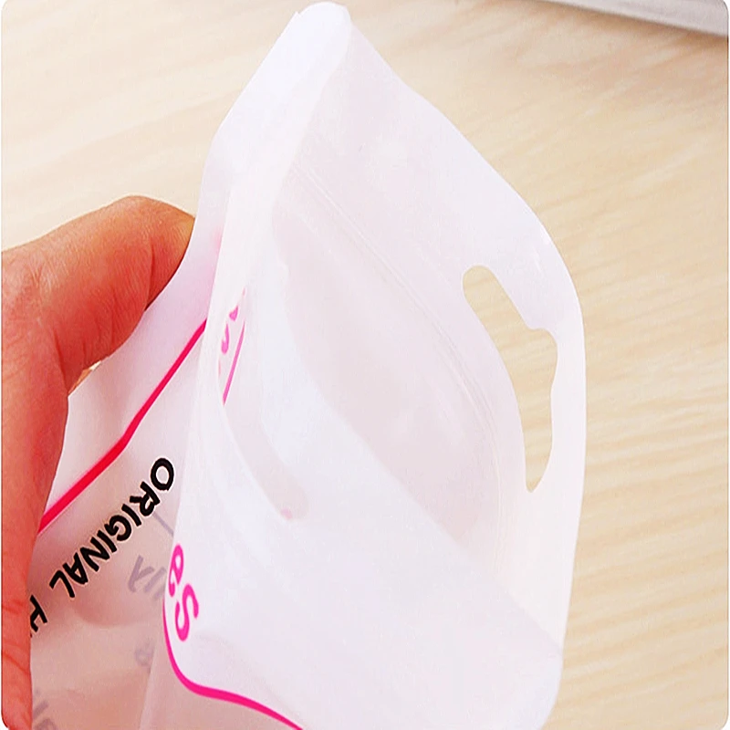 300 шт. пластиковые пакеты на молнии 10 5 х15 см | Сумки для вещей