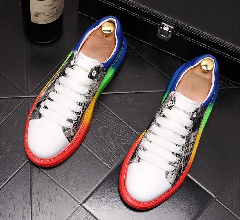 Новинка 2020 роскошные дизайнерские мужские уличные разноцветные граффити