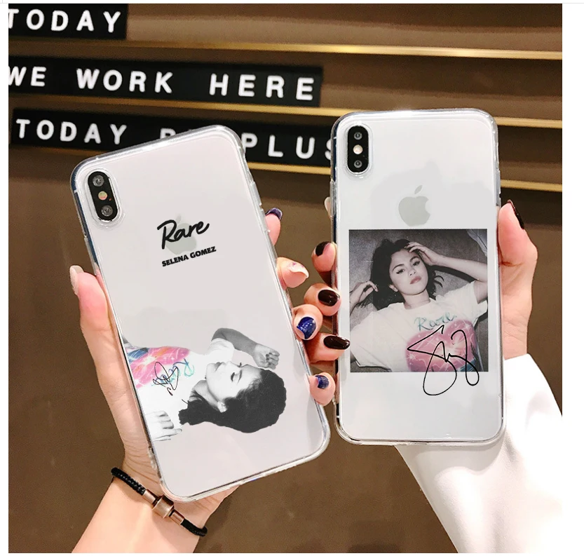 Селена Гомез редкий ТПУ чехол для телефона iphone 12ProMax 12 12Pro X 7 XS XR 11 11Pro 11ProMax Fall me