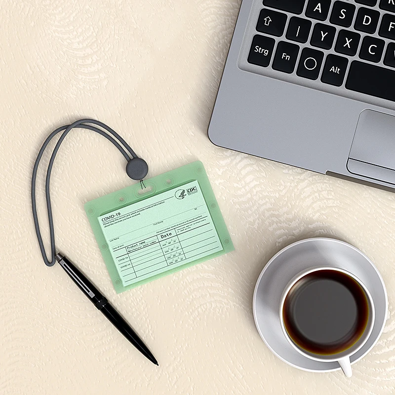 

Card Cover Food Grade Silicone Transparent Credit Card Waterproof Non-fading ID Cardholder Office Storage Protection Supplies