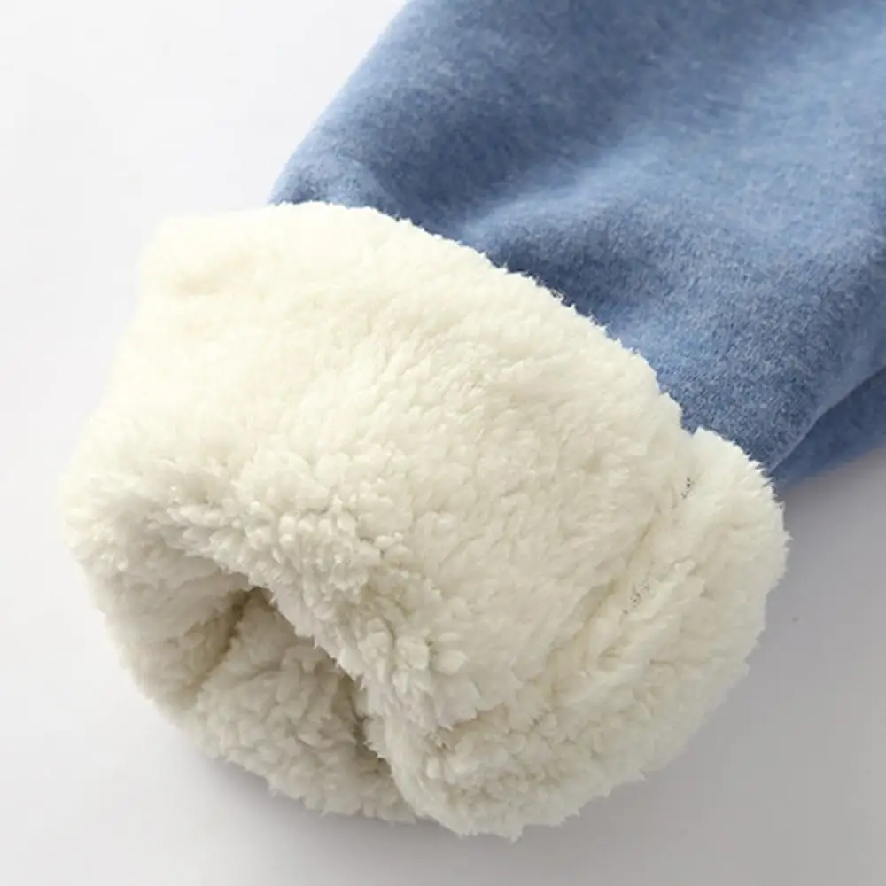 2021 для женщин Детские зимние брюки толстые овчины кашемировые штаны теплые