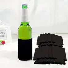 10 шт., вечерние крышки для бутылок, для напитков, пустая пивная банка, CoolersSoda, кулайс, рукава, наборы чашек, термоохладители, бутылка для воды, чашки, аксессуары
