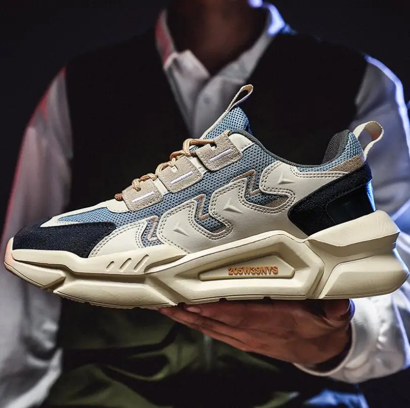 

Мужские спортивные туфли, удобные дышащие кроссовки для пар, уличная легкая брендовая модная обувь