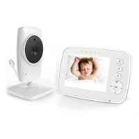 2022 3 2inch wireless long distance intercom temperature display baby monitor night vision home security cctv camera babysitter