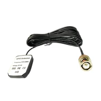 1pc gps active antenna bnc male plug 3m cable for mfd2 rns2 rns e vw new 1