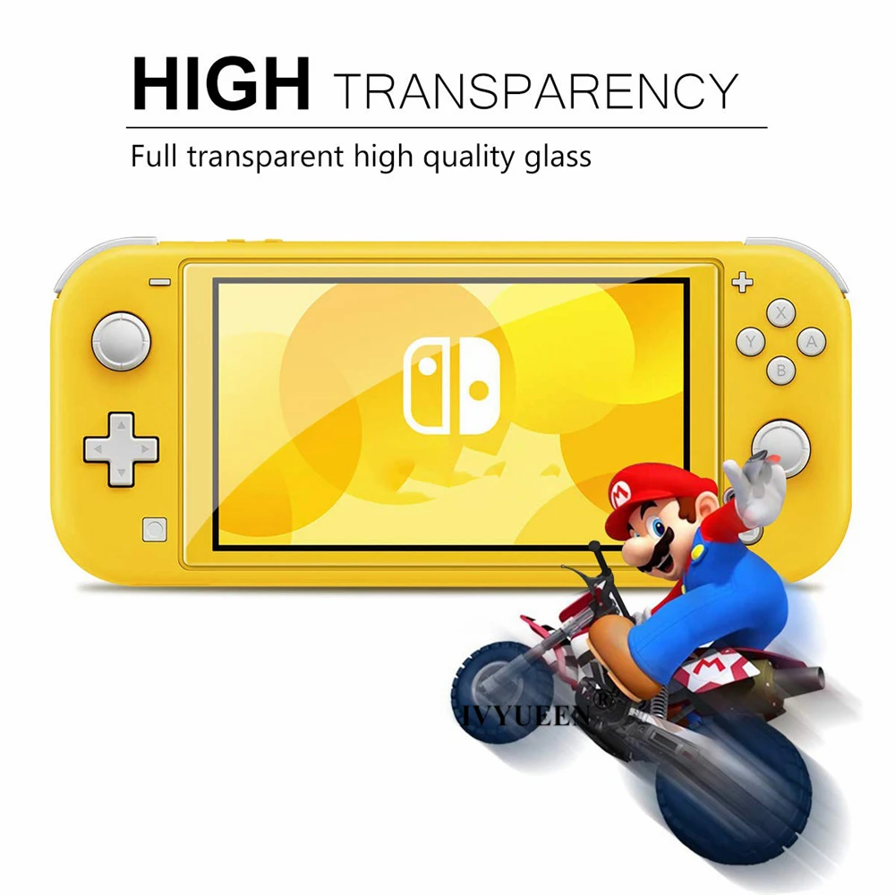IVYUEEN, закаленное стекло для Kind Switch NS Lite, мини-консоль, 3 упаковки, защита экрана, прозрачная HD Прозрачная пленка против царапин