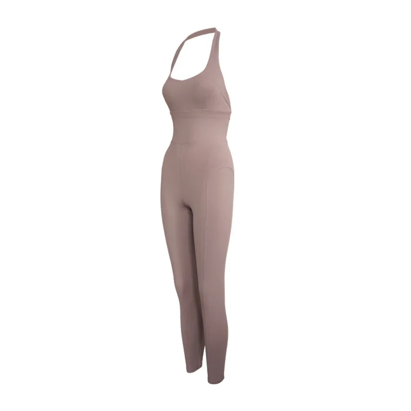 

One-Piece Workout Clothes Tight Figure Flattering Sports Set Female Beauty Back Sexy Professional Dance Yoga Clothes
