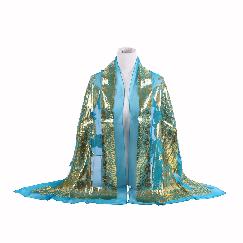 C5 Мусульманский Хиджаб scarfNew шарфы исламские женские головные шарфы фабричные прямые шелковые жаккардовые женские головные шарфы оптом - Цвет: C5