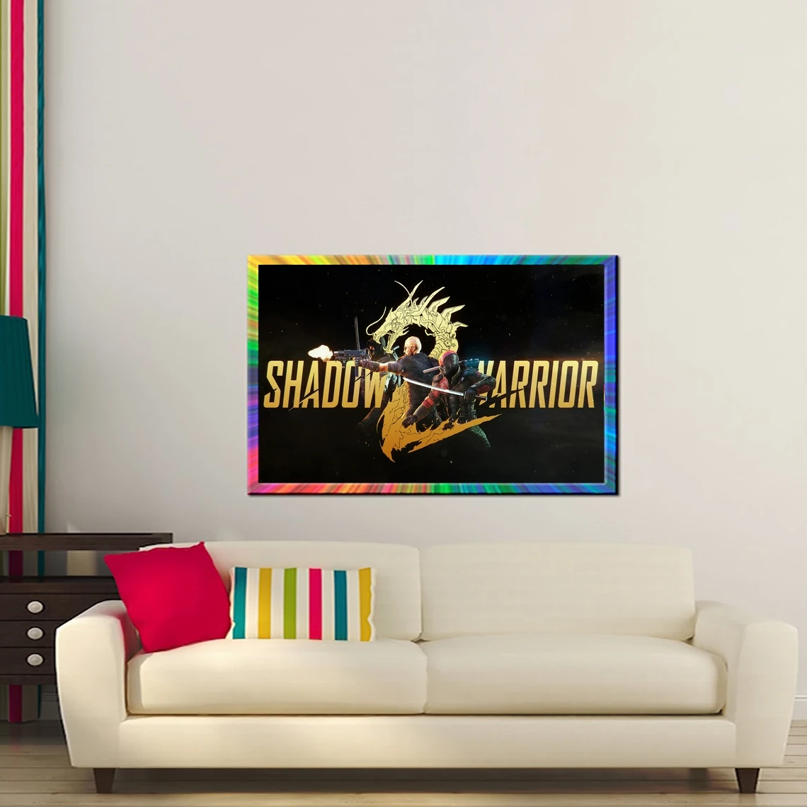 Плакат Shadow Warrior 2 для видеоигр Художественная печать Картина на холсте настенные